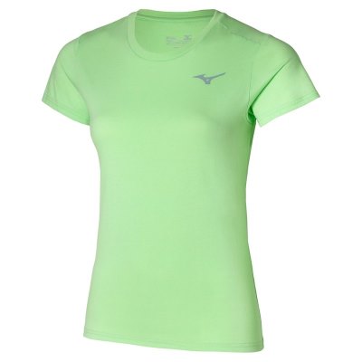 Camisa Mizuno Tee Mujer - Verdes - Chile M832ZCXLWV